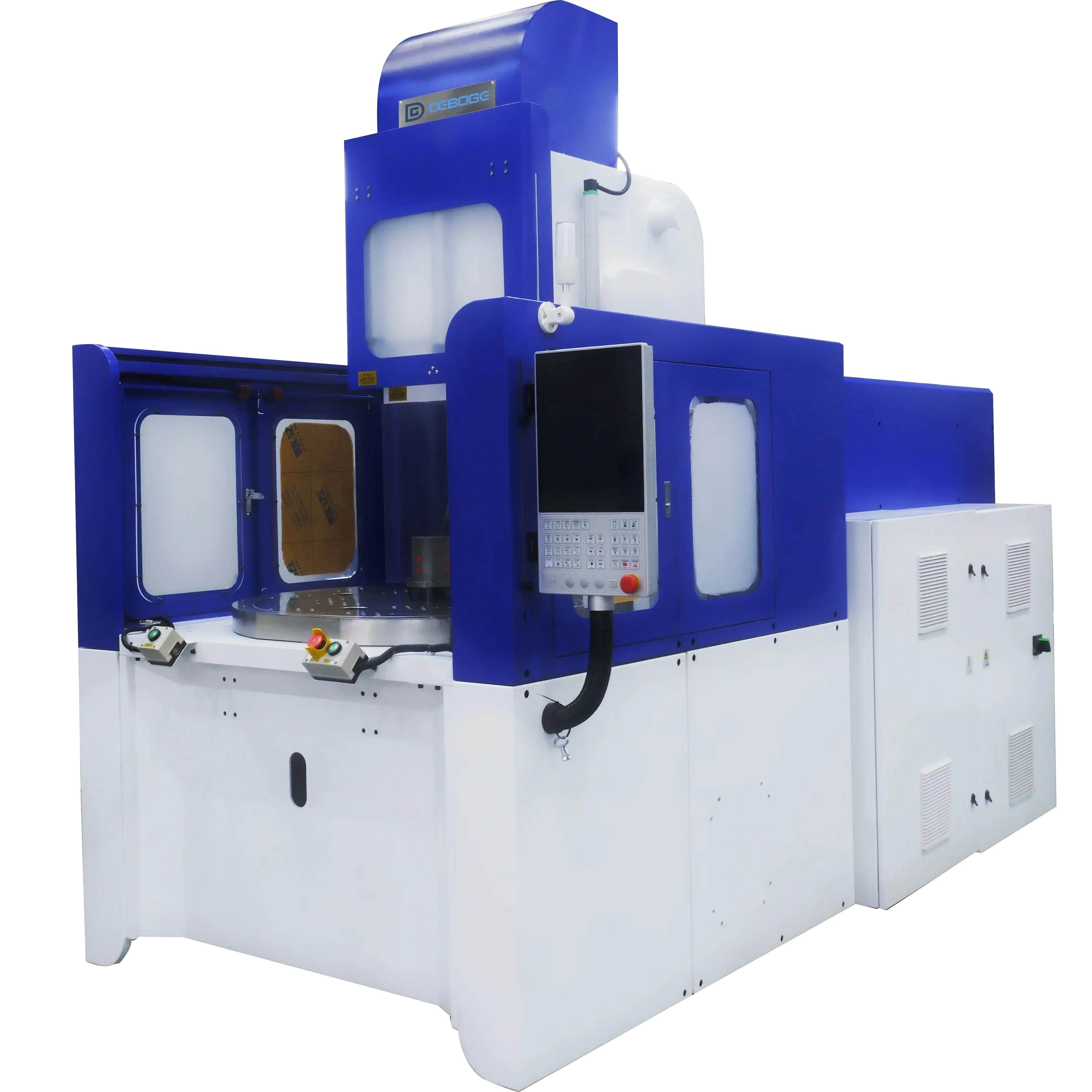 DC Series machine with 4-station rotary table