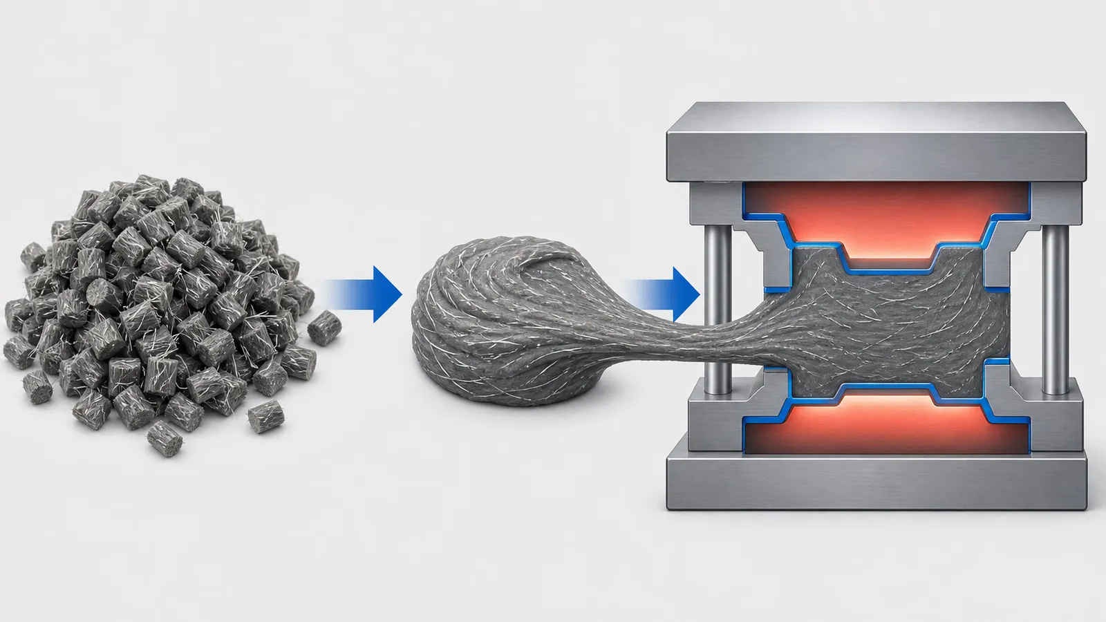 Thermoset Materials - Vertical Injection Molding Material Notes | Deboge material illustration