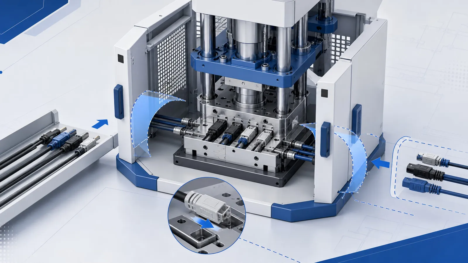 Weld Lines Around Inserts or Flow Fronts: Troubleshooting Guide troubleshooting illustration