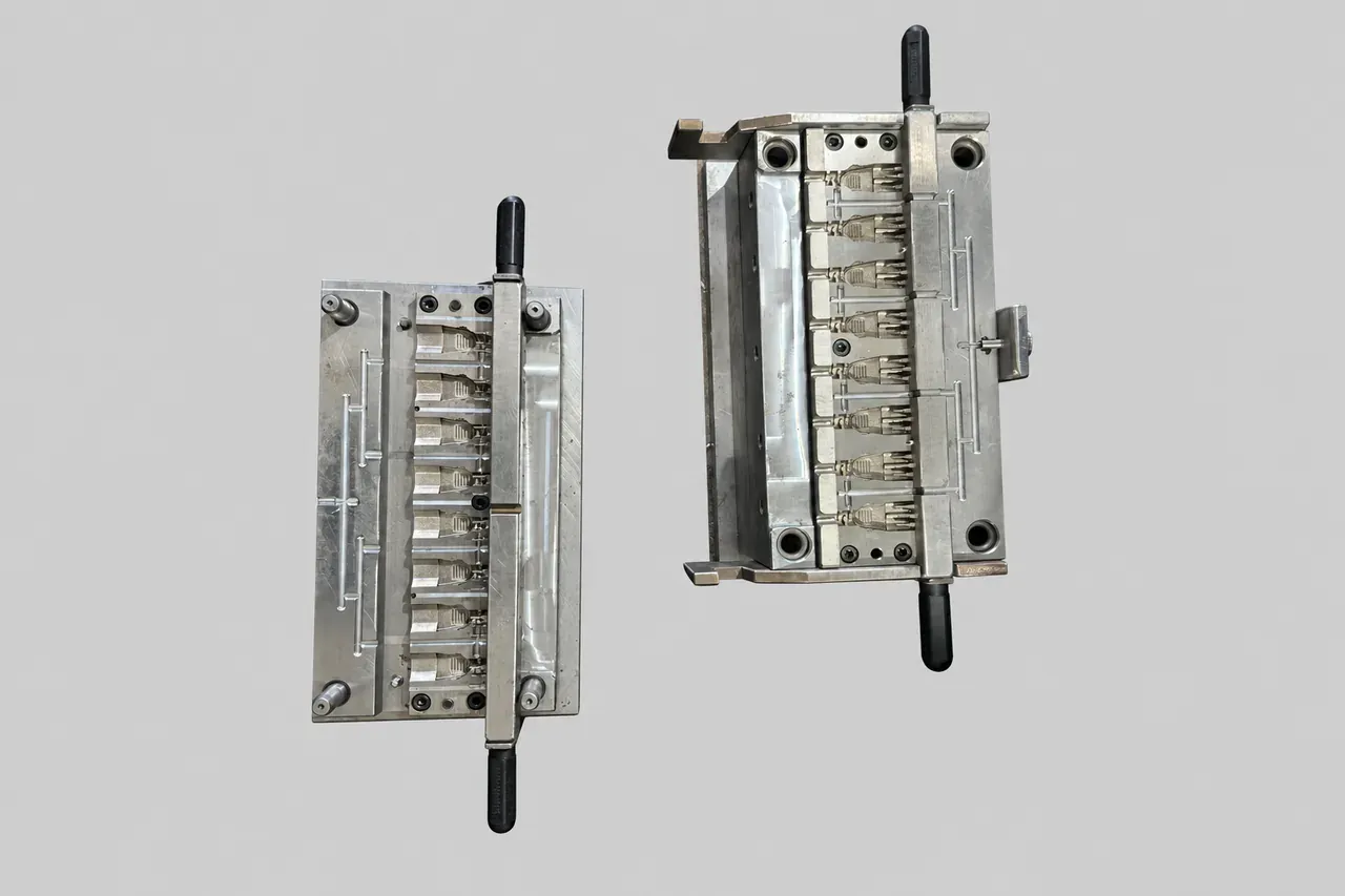Why a C-Frame Machine Fits Power Plug Molding with Removable Blocks resource illustration