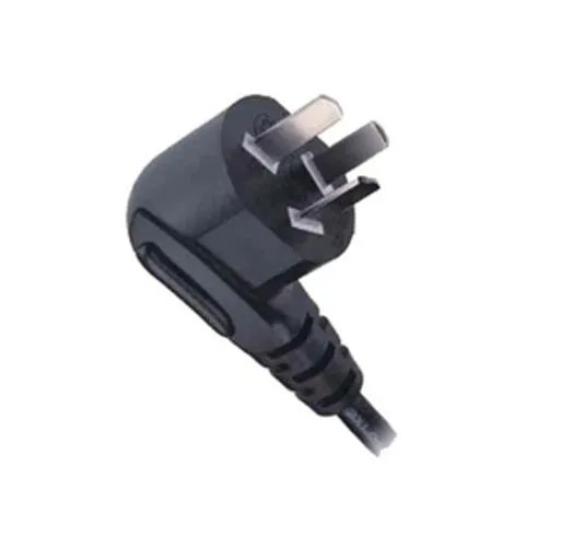 Power plug with molded housing